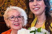 Lorenza with last year’s winner, Jenny Kennedy