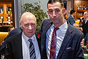 Last year’s winner Dave Richardson with Wes