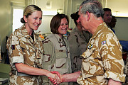 Kelly met King Charles III (then HRH Prince Charles) in Afghanistan in 2010
