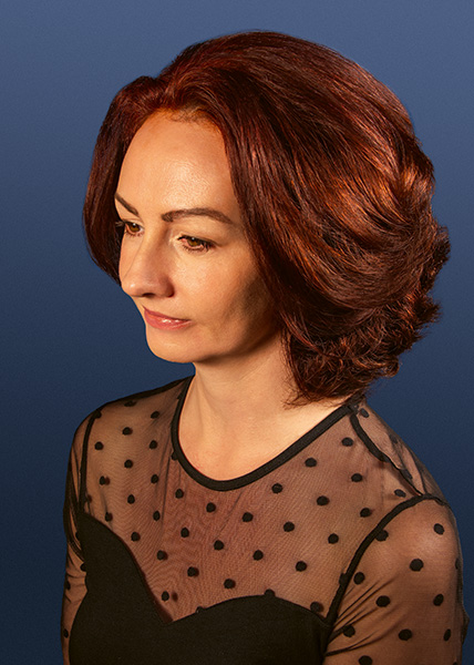 Model: Kirsty Olczak - Hair & Photo: Gregory Couzens - Colour: Natural henna