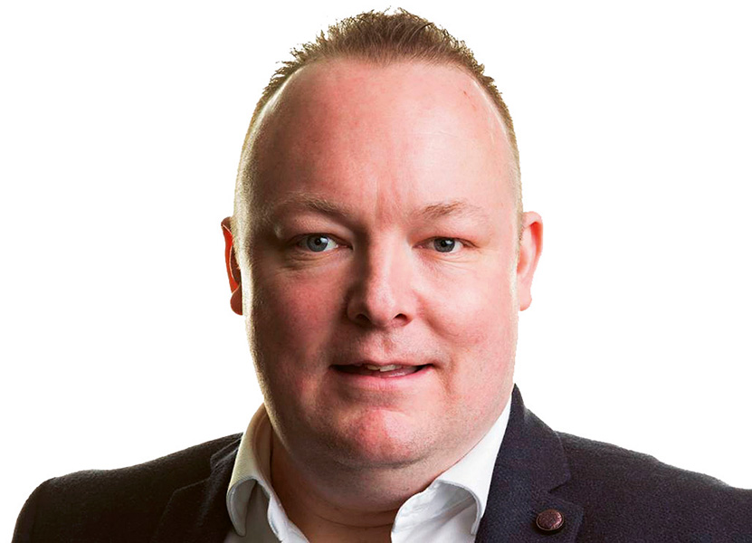 Rochdale Hornets Chairman Andy Mazey