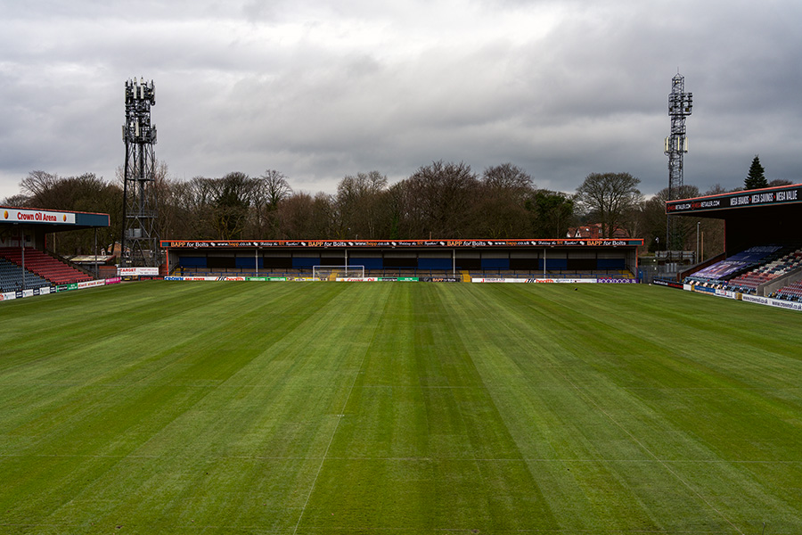 Crown Oil Arena pitch rebuild