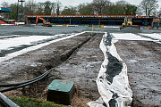 Crown Oil Arena pitch rebuild
