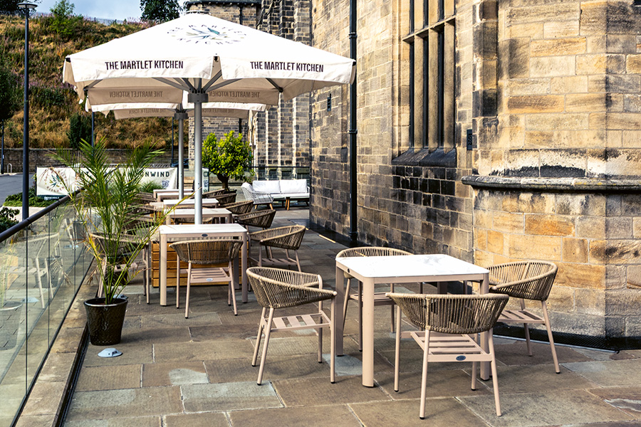 The Martlet Kitchen Terrace